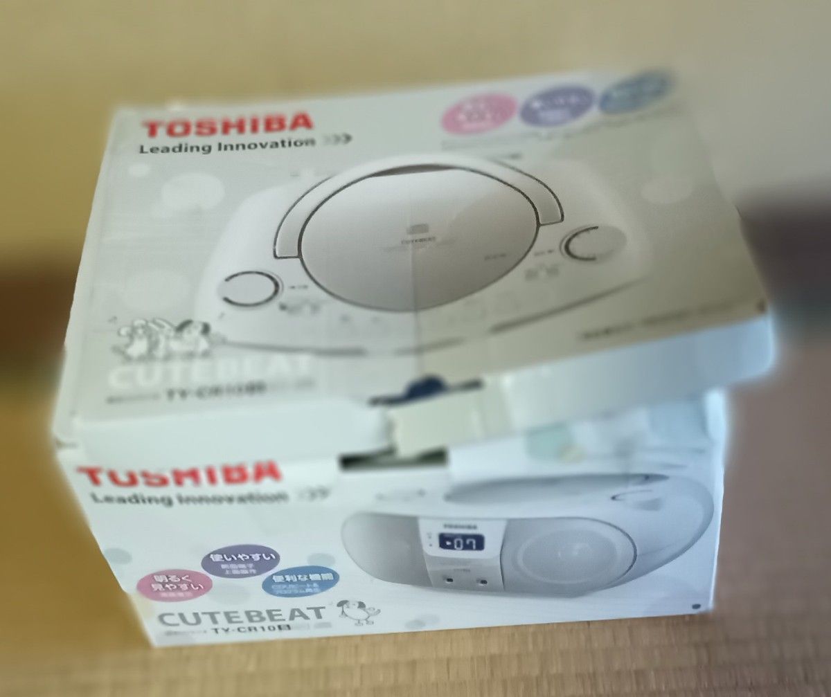 TOSHIBA CDラジオTY-CR10