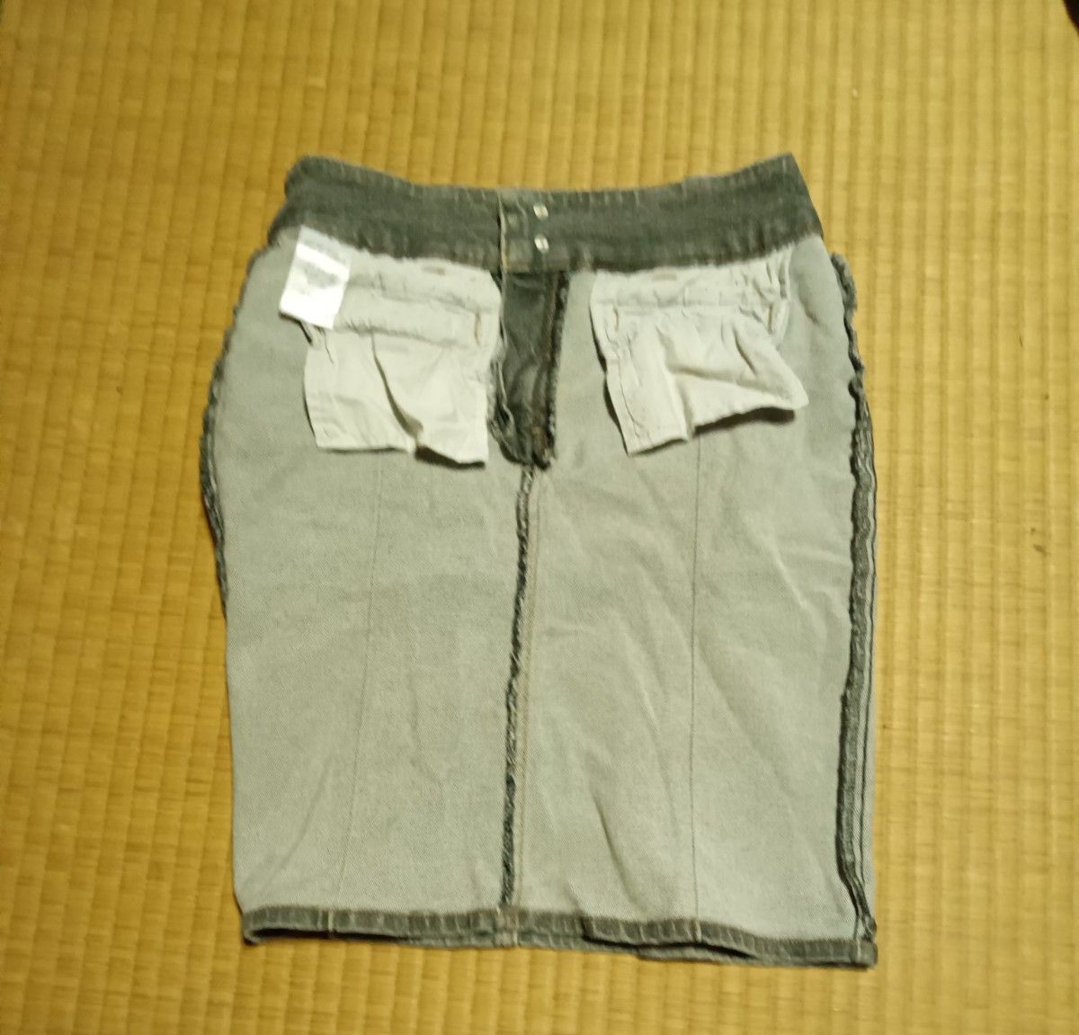 [Mサイズ]デニムスカート ミニスカート