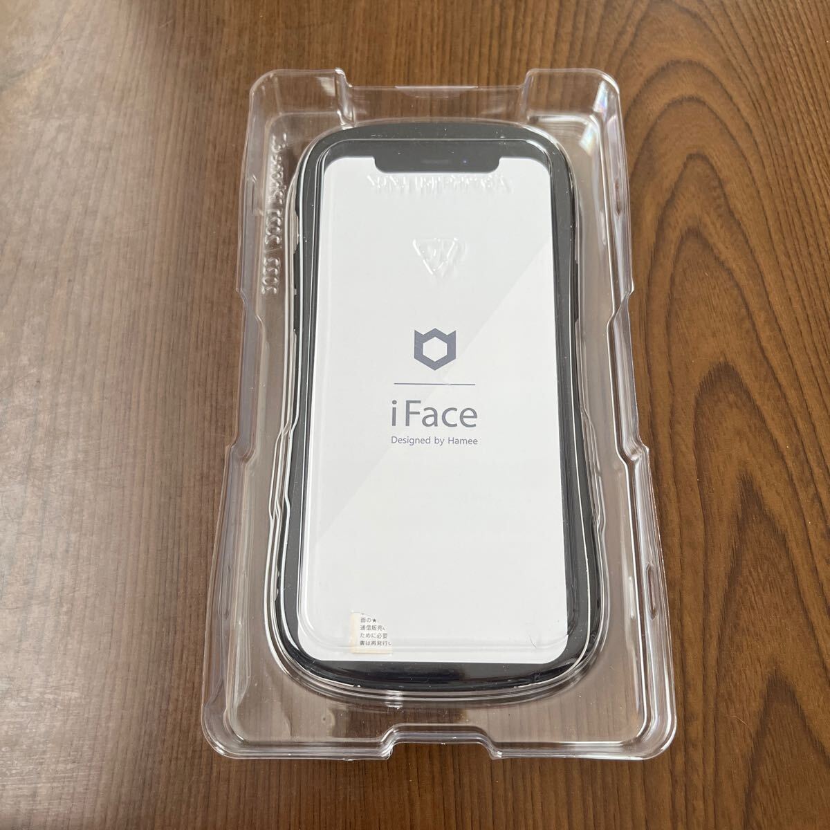 605p0614☆ iFace Reflection iPhone 15 Plus ケース クリア 強化ガラス (ブラック)_画像9