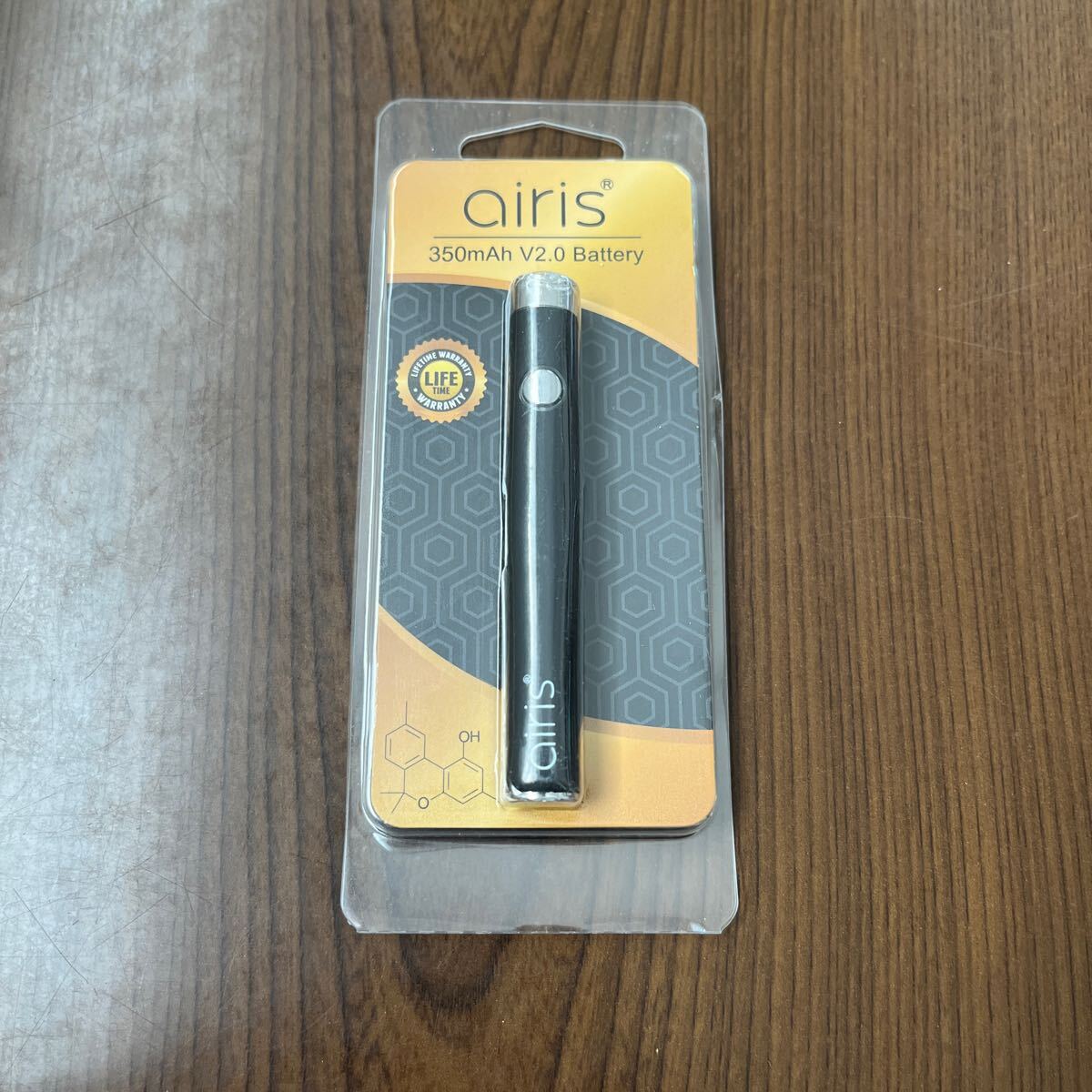 605p0804☆ Airistech airis V2.0 Quaser バッテリー 350mAh 510スレッド対応 CBDワックス CBDリキッド vape mod ヴェポライザー 