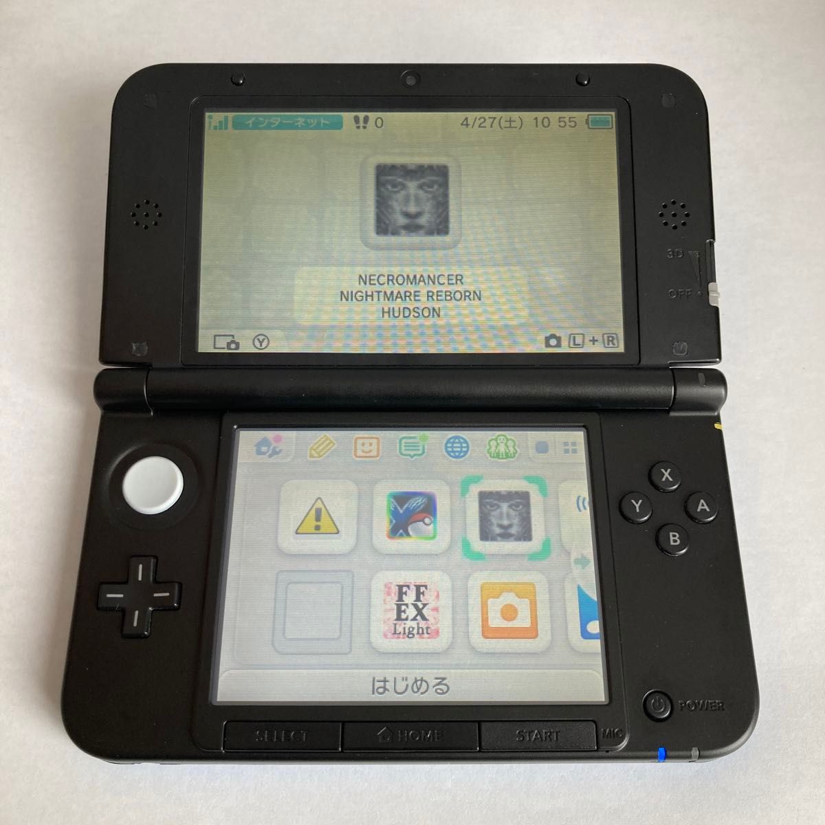 【美品・ソフト付き】 ニンテンドー 3DS LL ゼルネアス イベルタル 本体 完動品 付属品完備