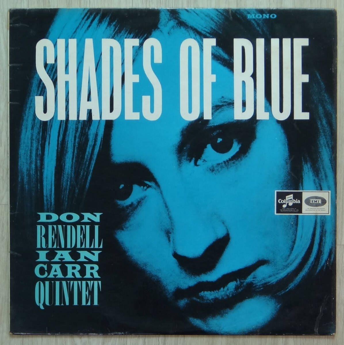 見本盤! UK Columbia 33SX 1733 完全オリジナル Shades of Blue / Don Rendell、Ian Carr MAT: 1U/1U+1G/1Rの画像1