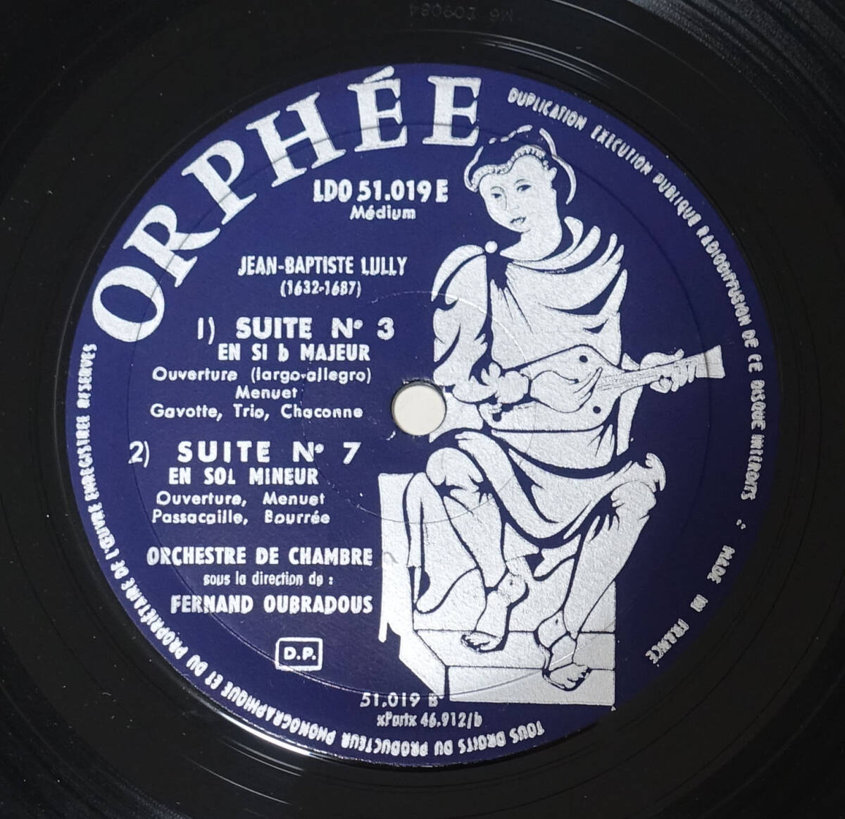 希少! 仏ORPHEE ルクレール: ヴァイオリン協奏曲 ロベール・ジャンドル_画像4