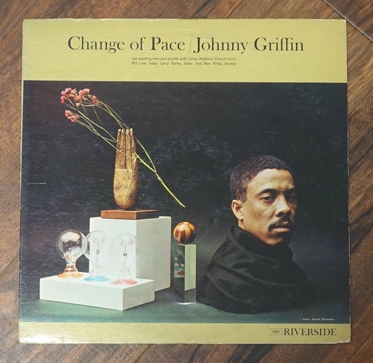 極美 US Riverside RLP 368 オリジナル Change of Pace / Johnny Griffin 靑大/DGレーベルの画像1