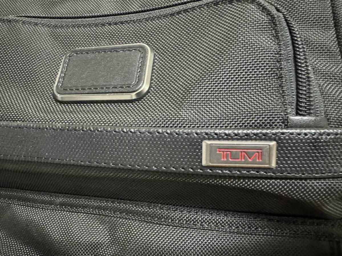 現行モデル●定価105600円●新品同様●トゥミ TUMI ALPHA3 バックパック リュック 2603580D3 ビジネス・クラス・ブリーフパック 国内正規品_画像5