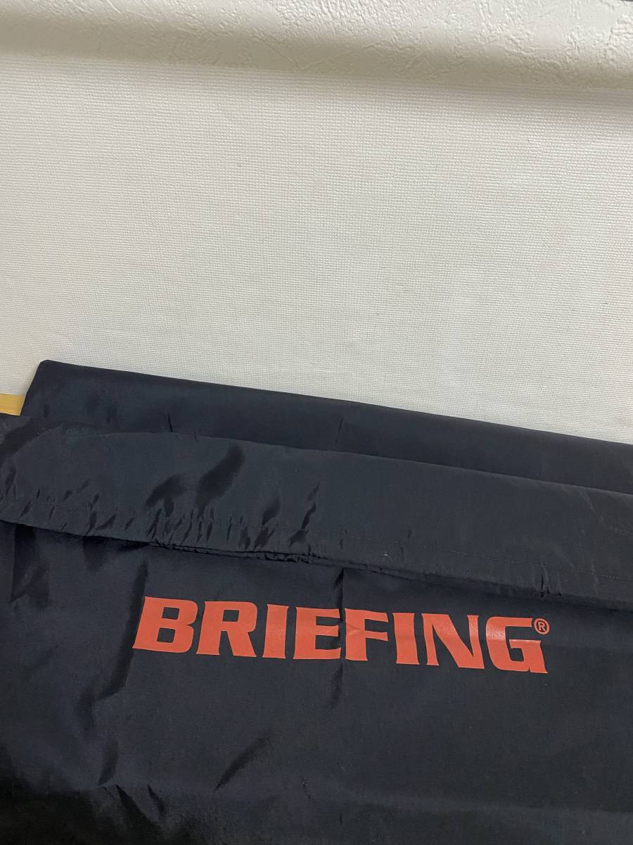  rare * new goods *BRIEFING Briefing large storage sack 50x70cm laundry bag for a stay Golf black pouch black 