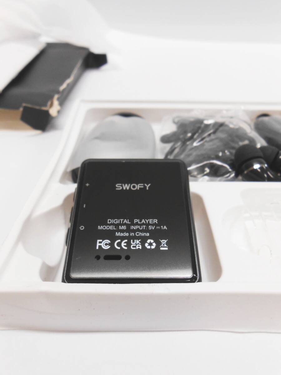 SWOFY 32GB Bluetooth 5.0搭載 多機能 スピーカー内蔵 microSDで128GBまで拡張可能 タッチスクリーン FMラジオ・動画閲覧・録音等に対応 黒の画像6