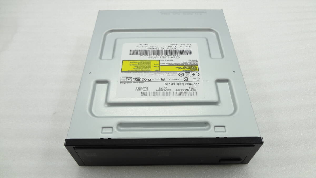 複数在庫 DVDマルチドライブ 東芝 SAMSUNG DVD Writer Model SH-216 SATA 未使用品(ｗ914）_画像2