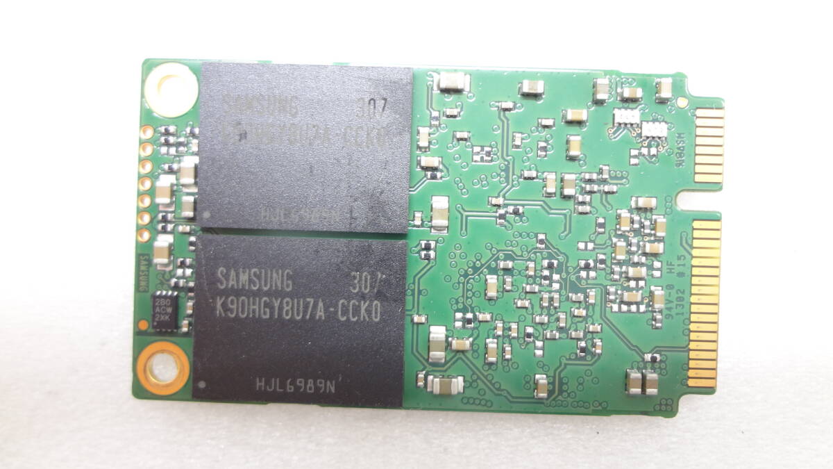 SSD SAMSUNG MZ-MTD2560/000 256GB mSATA 中古動作品(A14)_画像2