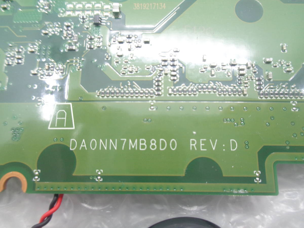 複数入荷 マザーボード NEC VersaPro VKT13H-5 など用 DA0NN7MB8D0 REV:D TYPE-58B2-B CPU：i5-8200Y メモリ：8GB内蔵 中古動作品 (N903)_画像5