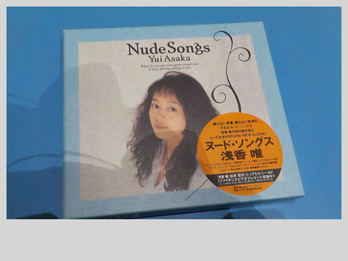  Asaka Yui CD альбом Nude Songs первый раз ограничение BOX имеется 