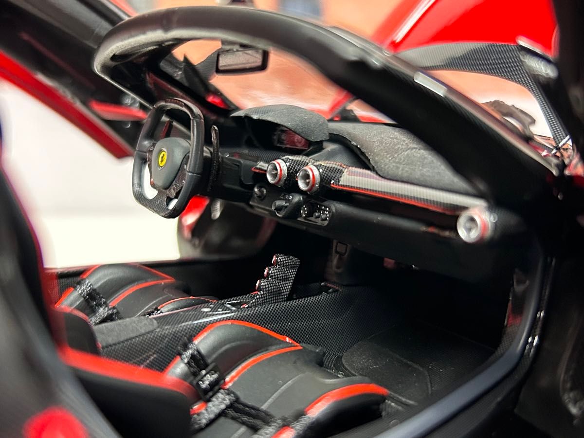 BBR 1/18 Ferrari La Ferrari Aperta Rosso corsa ラフェラーリ　ミニカー