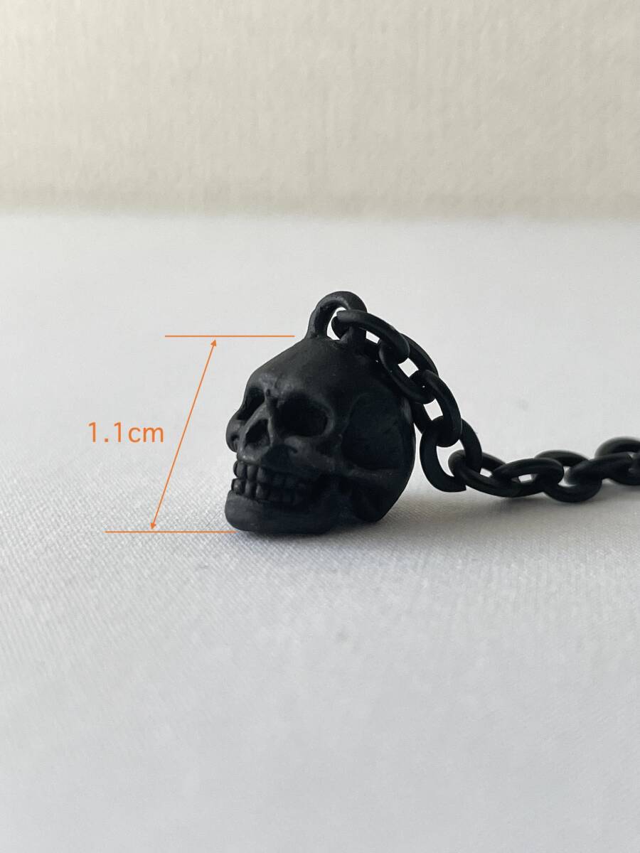  beautiful goods # NUMBER(N)INE Number Nine 2006AW Skull necklace bracele BRASS# black 