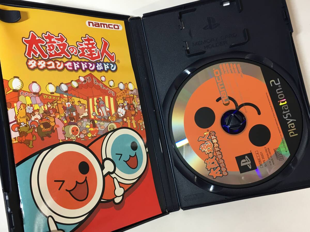 【ほぼ未開封】 太鼓の達人 タタコンでドドンがドン タタコン同梱セット PS2 プレイステーション2 _画像5