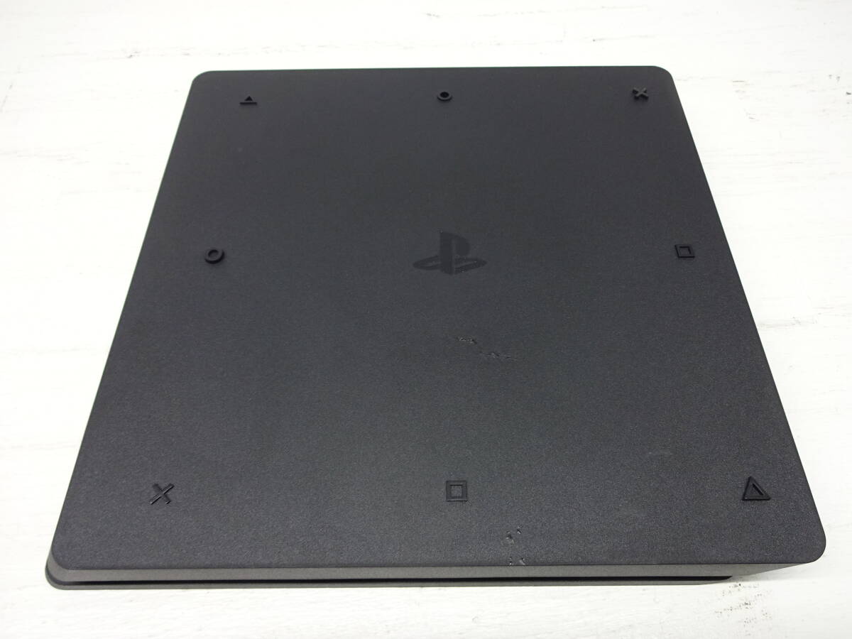 073-F82) 中古品 SONY PS4 プレイステーション4 CUH-2100A ブラック 動作OK 箱無しの画像3