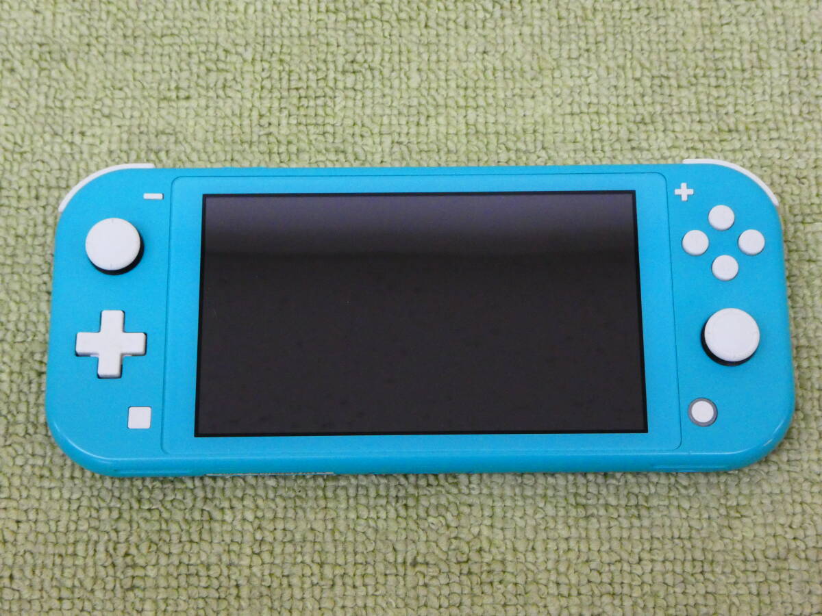 073-R78) 中古品 Nintendo switch Lite ニンテンドースイッチライト 本体 ターコイズ 動作OK_画像3