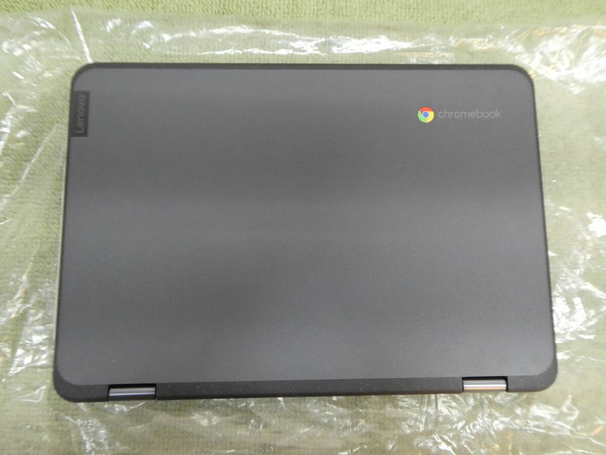 162-X74) 中古品 Lenovo レノボ 300e CHROMEBOOK Gen3 11.6インチ 4GB ダークグレー 82J9S00R00_画像4