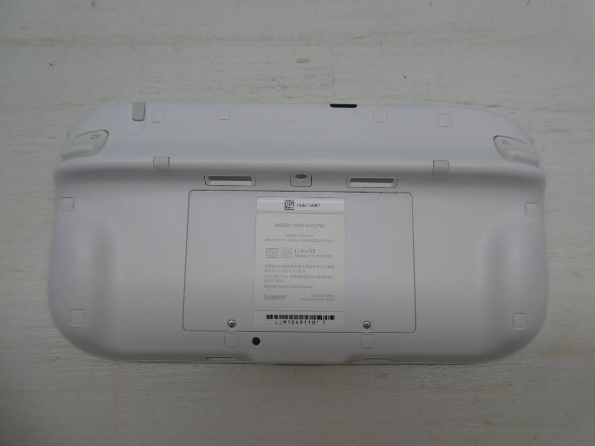 073-X80) secondhand goods WiiU Basic set 8GB white operation OK