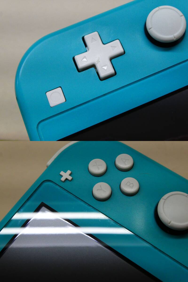 073-R78) secondhand goods Nintendo switch Lite Nintendo switch light body turquoise operation OK