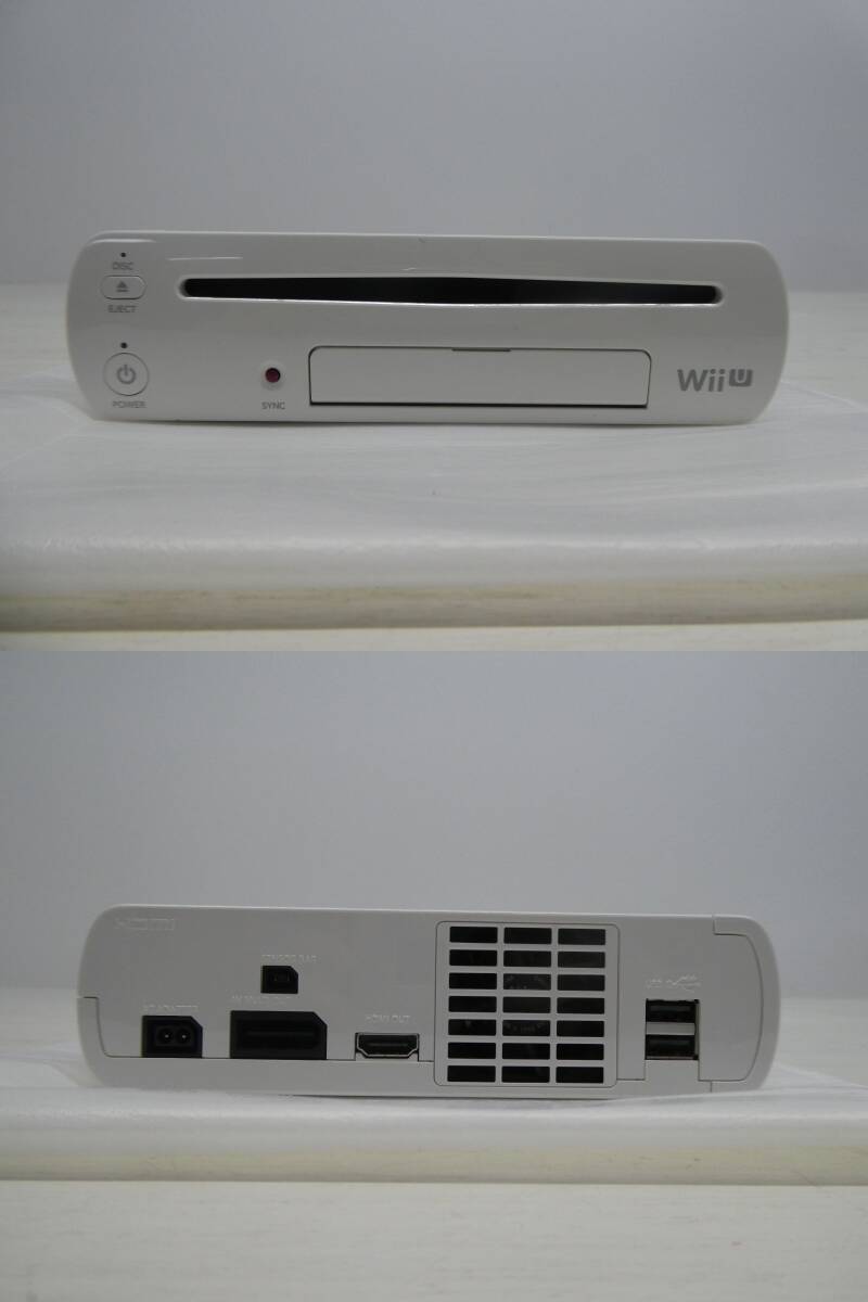 073-X79) 中古品 WiiU プレミアムセット 32GB シロ 動作OK _画像9