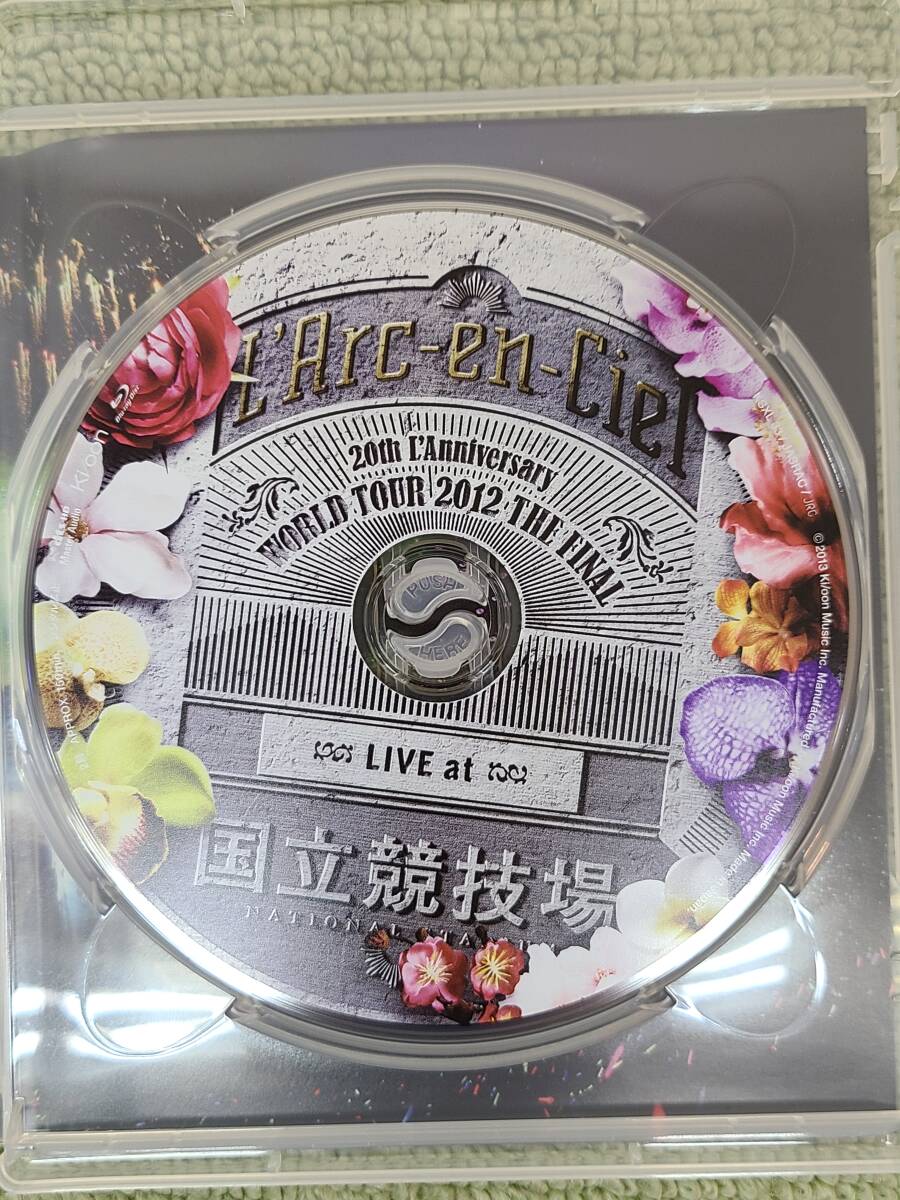 028-Q65) 中古品 ブルーレイ L'Arc-en-Ciel 20th L'Anniversary WORLD TOUR 2012 THE FINAL LIVE at 国立競技場 Blu-ray 動作OK_画像5