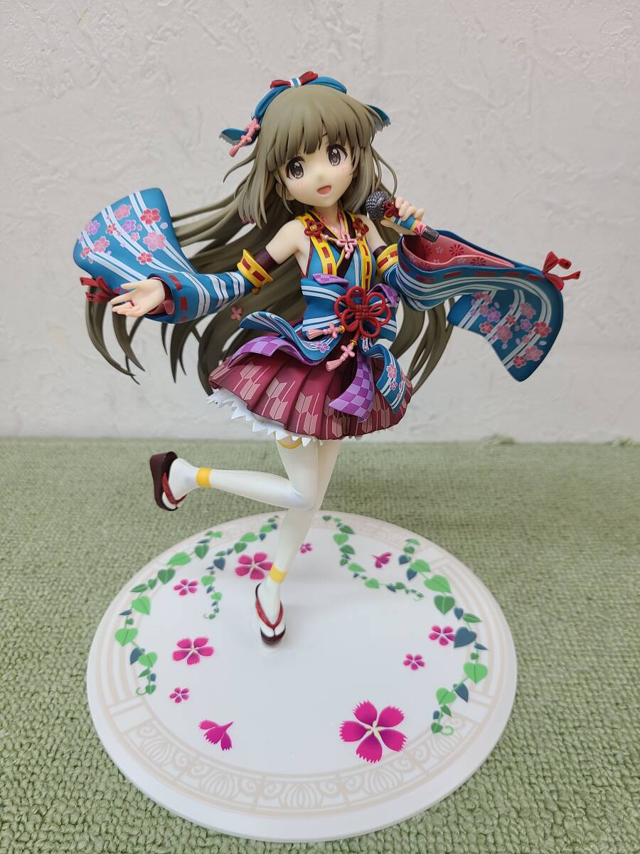 078-Q93) 中古品 アイドルマスター シンデレラガールズ 依田芳乃 わだつみの導き手 Ver. 1/7 フィギュア 国内正規品 ブロッコリー 輸送箱_画像3