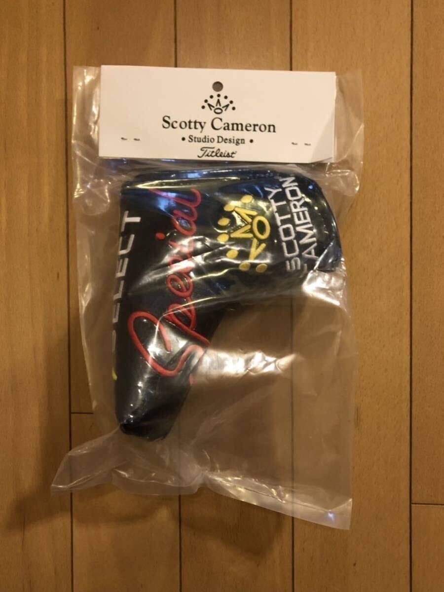 未使用品 スコッティキャメロン スペシャルセレクト パターカバー 黒 エナメル調 マグネット開閉式 SCOTTY CAMERON special sellectの画像5