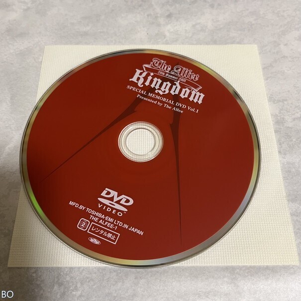 邦楽DVD The Alfee 20th Summer 2001 Kingdom SPECIAL MEMORIAL DVD VOL.1 管：BO [0]Pの画像4
