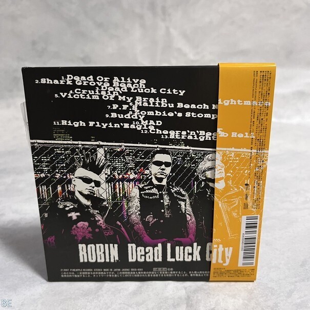 邦楽CD ROBIN/DEAD LUCK CITY 管：BE [0]Pの画像2