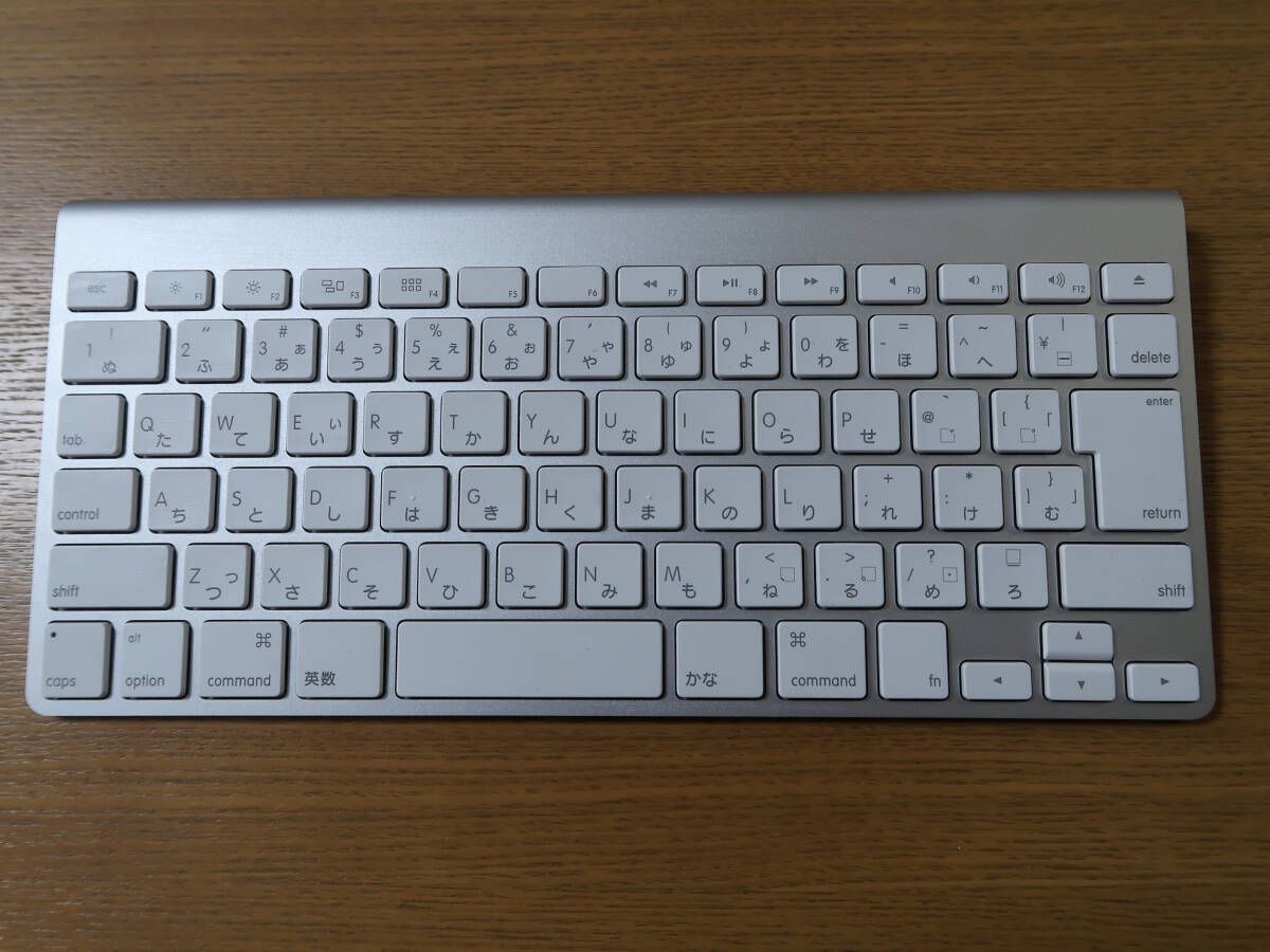 【1円スタート】Apple Wireless Keyboard A1314-日本語(JIS)_画像1