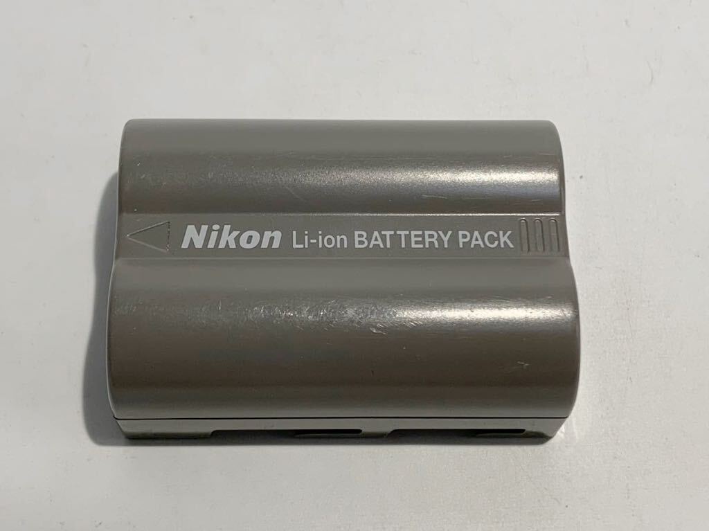 Nikon ニコン EN-EL3e 純正 バッテリーパック リチウムイオン 充電池 未確認 ジャンク 保証なし 1300m1100_画像1