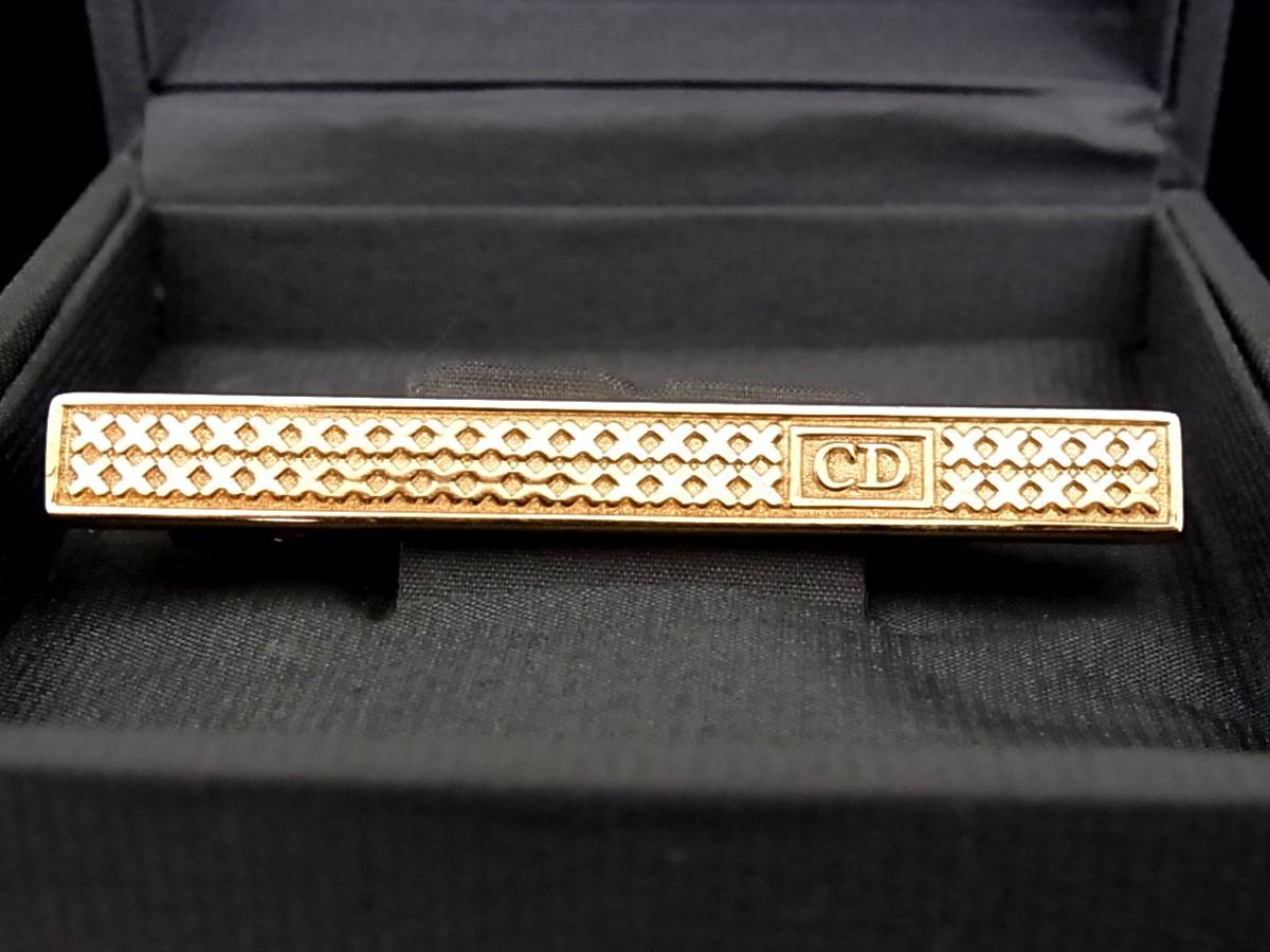*N4212*# new goods #[Dior] Dior [ Gold ]# tiepin * necktie pin!