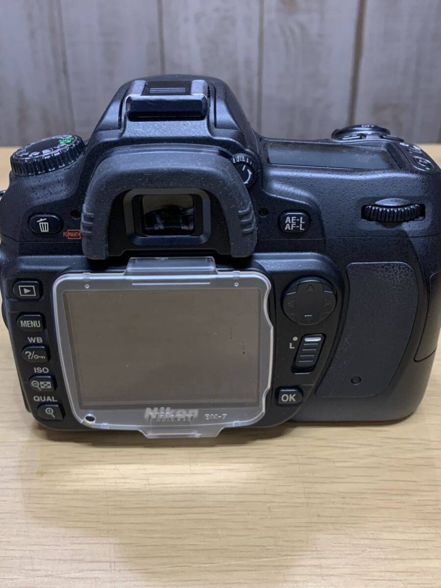 Nikon D80 デジタル一眼レフ カメラ ブラック ボディ 2200730 バッテリー正常 通電確認済 説明書あり 中古美品_画像6