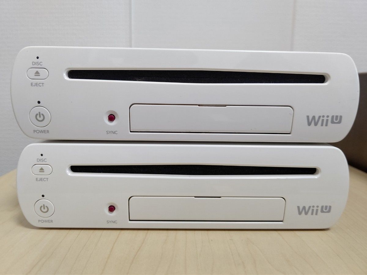 WiiU シロ 8GB 本体 ×2台