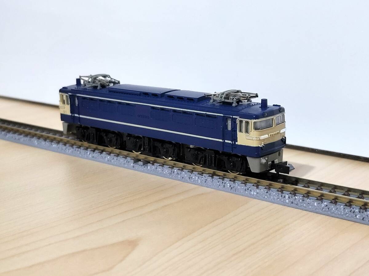 KATO 3桁品番 302 電気機関車 EF65 505 推定未使用・未展示品ですがモーター不動品 コレクション、観賞用に 関水金属_画像9