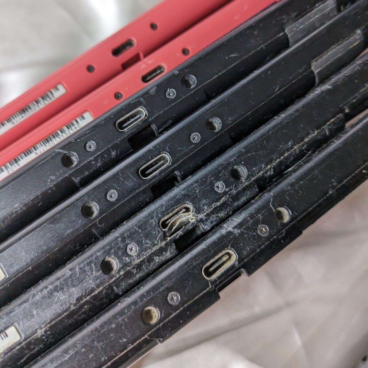 【ジャンク】Nintendo Switch Lite ピンク ２台 Switch(旧型) ４台 合計６台セット まとめて！ 動作未確認 スイッチ本体の画像4
