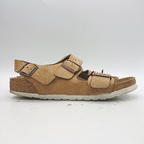 ◇ BIRKENSTOCK ビルケンシュトック シンプル カジュアル 夏用 ストリート サンダル サイズ25 ブラウン メンズ E_画像5