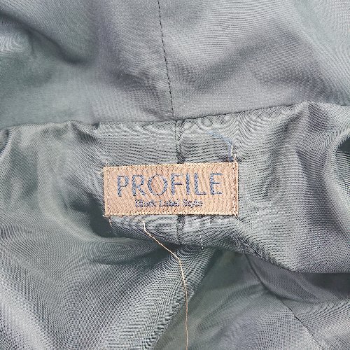 * PROFILE profile short long sleeve down jacket size 38 black lady's E