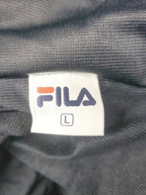 ◇ ◎ ●未使用● FILA フィラ タグ付 撥水 長袖 マウンテンパーカー サイズL ネイビー レディース P_画像3