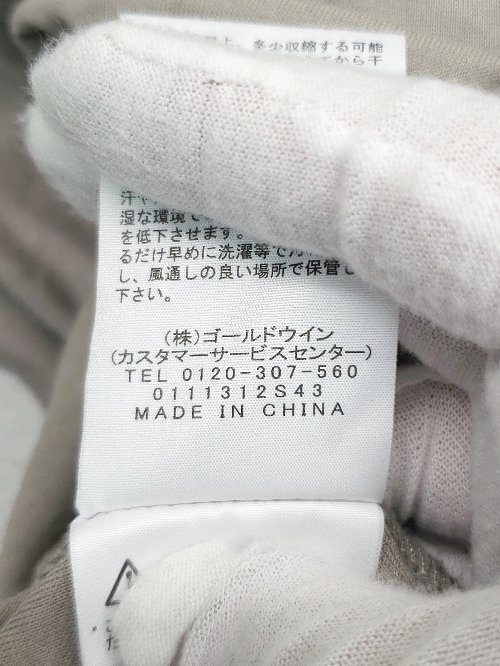 ◇ THE NORTH FACE ザ ノース フェイス マタニティ 半袖 膝下丈 ワンピース サイズLXL グレー レディース P_画像5