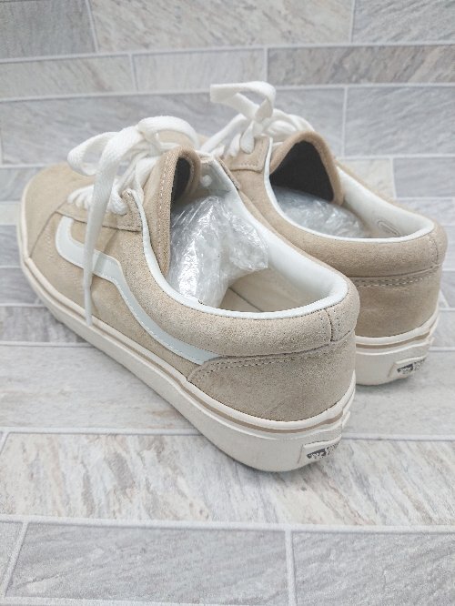 ◇ VANS ヴァンズ OLD SKOOL PLAT?V36S?PLAT オールドスクール スニーカー シューズ サイズ25.5 ベージュ メンズ P_画像2