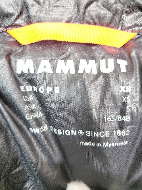 ◇ MAMMUT マムート ダウン 長袖 Xeron IN Hooded Jacket サイズS レッド メンズ P_画像3