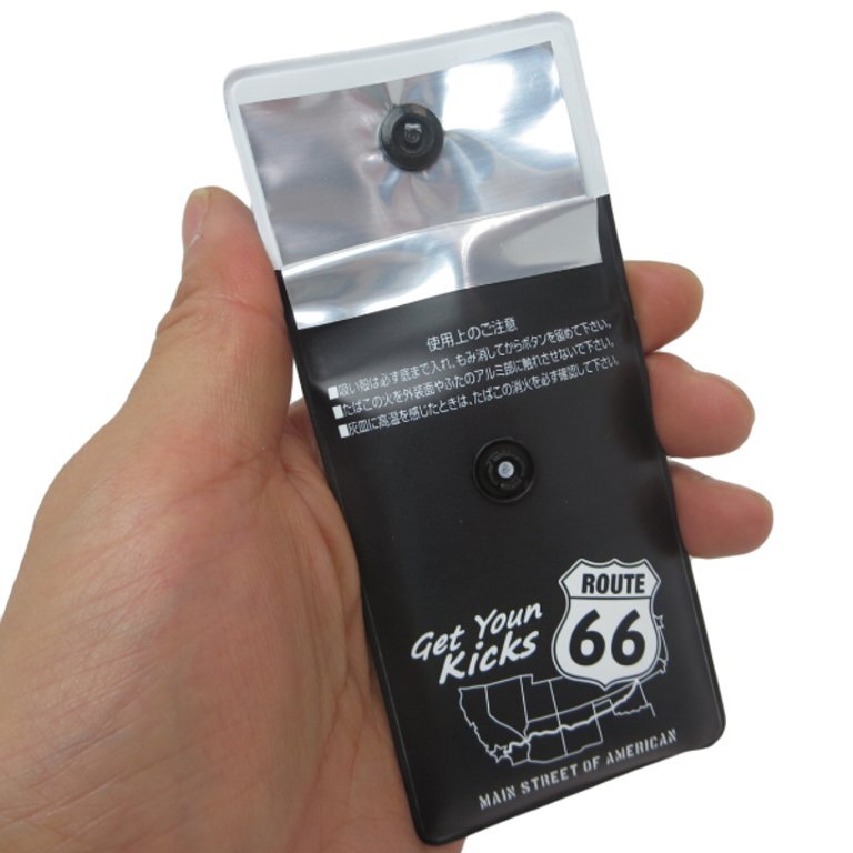 ROUTE 66 ハンディアシュトレイ アメリカン 【携帯灰皿】ルート66雑貨 アメリカン雑貨 アメリカ雑貨 アメ雑_画像2