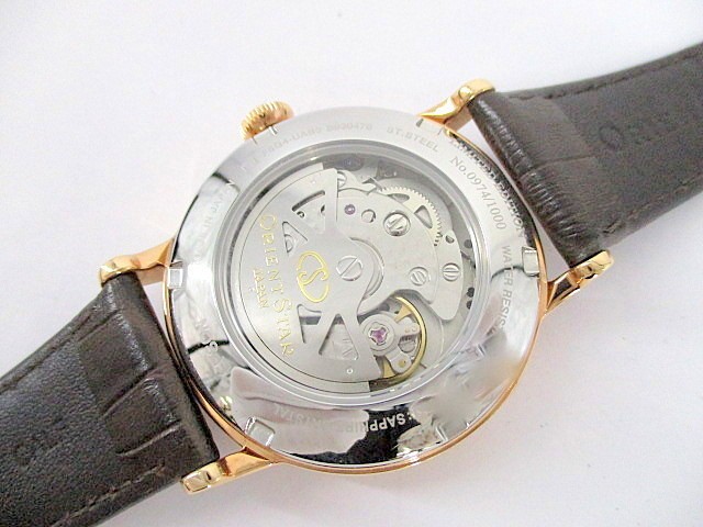 ★ 美品 ORIENT STAR オリエント スター AUTOMATIC RK-AW0005L ヘリテージゴシック 限定モデル 自動巻き 腕時計 時計 中古の画像4