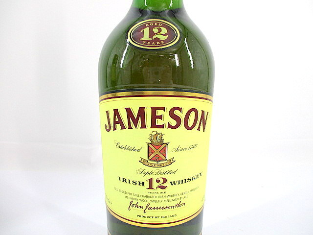 1円★未開栓 JAMSON ジェムソン 12年 アイリッシュ ウイスキー 40％ 700ml 洋酒 古酒 同梱不可 中古の画像4