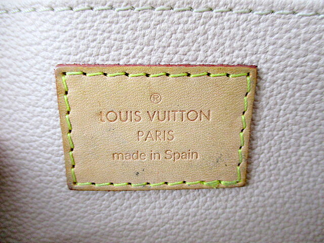 1円★ 良品 LOUIS VUITTON ルイ ヴィトン モノグラム ポシェット コスメティック PM M47515 ポーチ 化粧ポーチ ブラウン 保存袋 中古_画像10