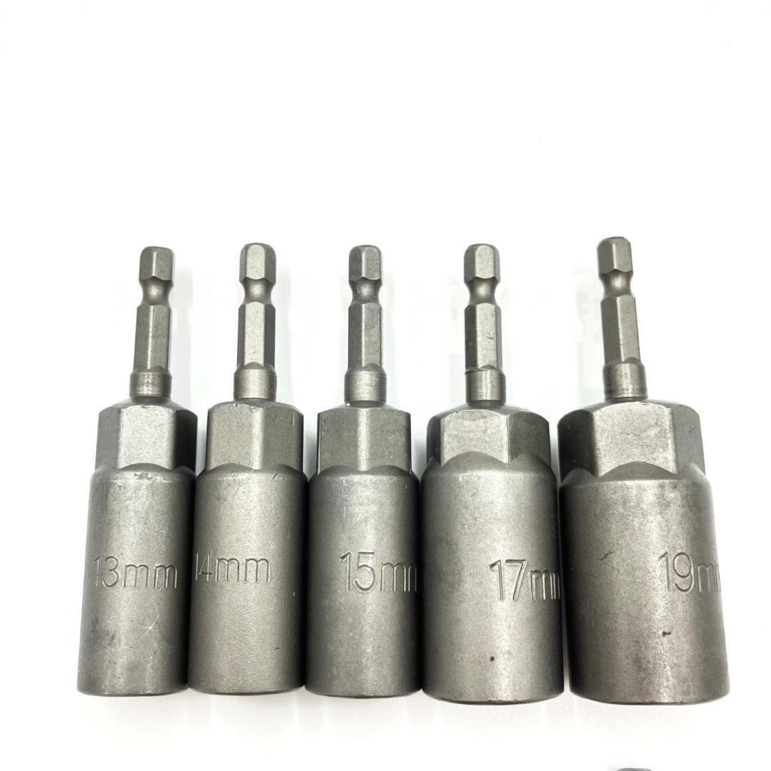 【再入荷】ディープソケット12点セット ドライバー 六角軸 インパクト対応 6mm 7mm 8mm 9mm 10mm 11mm 12mm 13mm 14mm 15mm 17mm 19mm_画像4