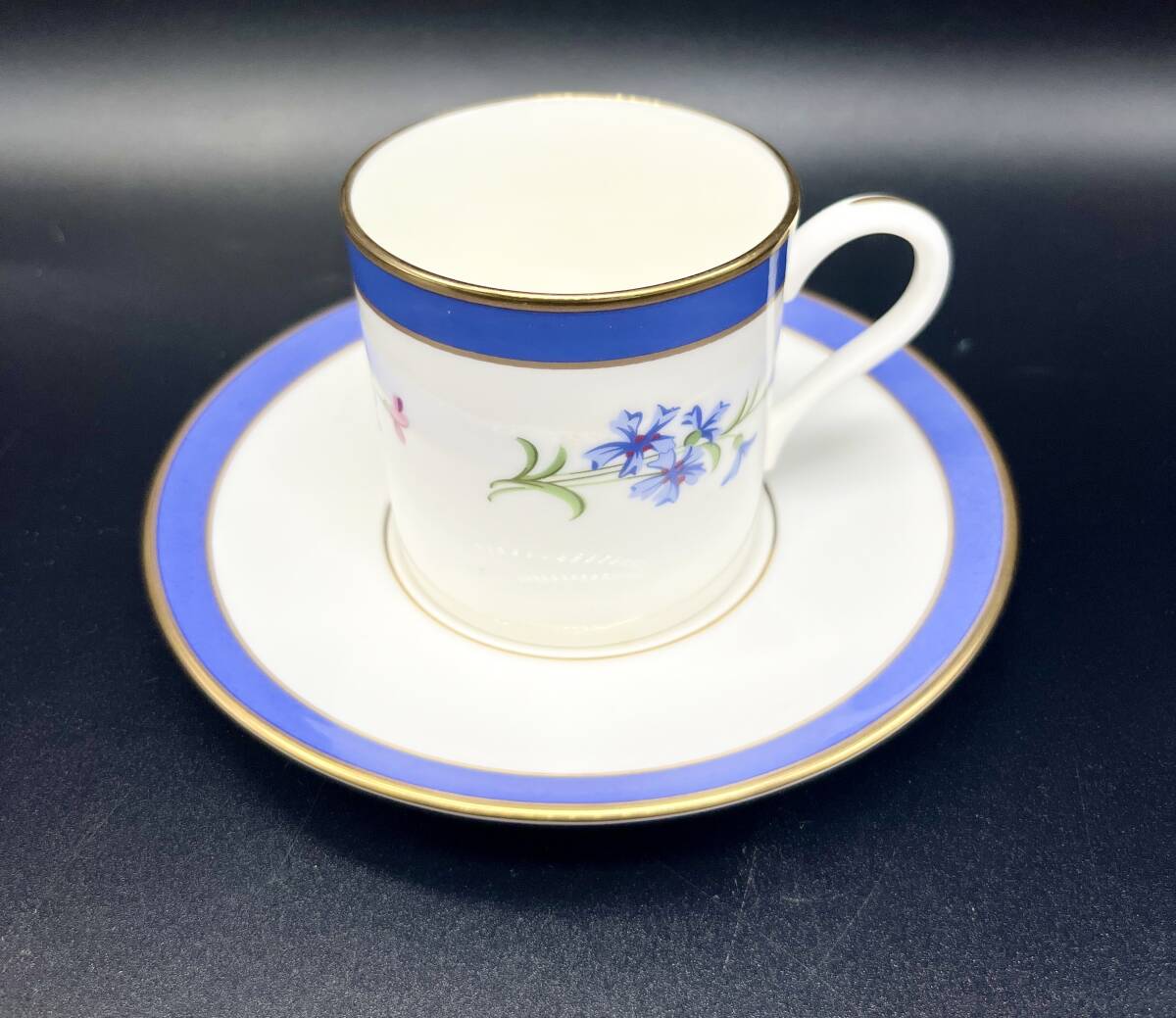 ..(PTY43) Tiffany TIFFANY&Co. floral small cup 2 customer set box attaching secondhand goods 80 size 