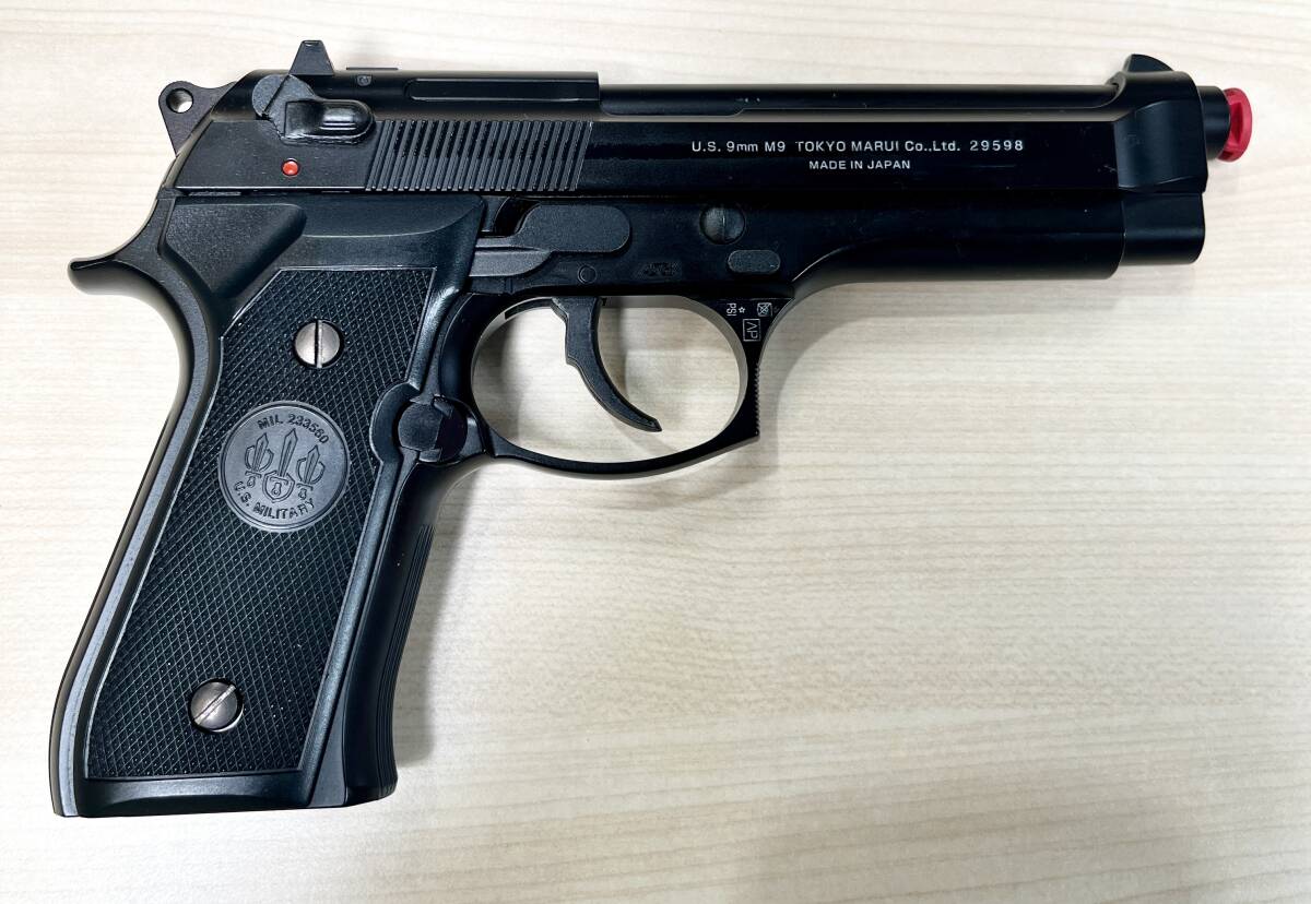 蘇さ(PMY67)　ガスガン　東京マルイ　M92F　ミリタリーモデル　ガスブローバックガン　動作未確認　箱付　中古品　80サイズ　_画像5