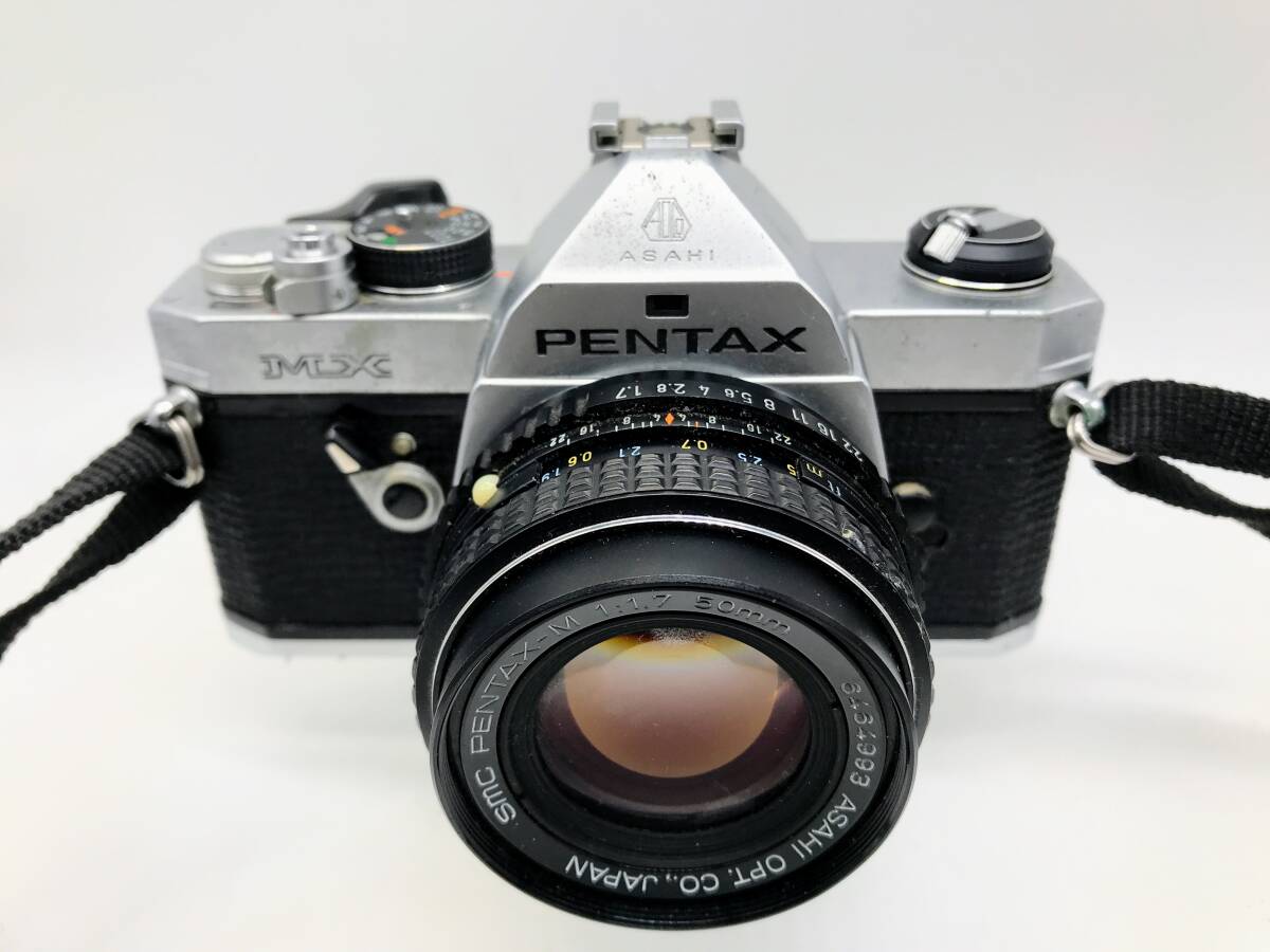 蘇さ(SIY73)　1円スタート！フィルム一眼レフカメラ　アサヒ　PENTAX　MX　本体+レンズ　シャッター確認済み　中古品　60サイズ_画像1
